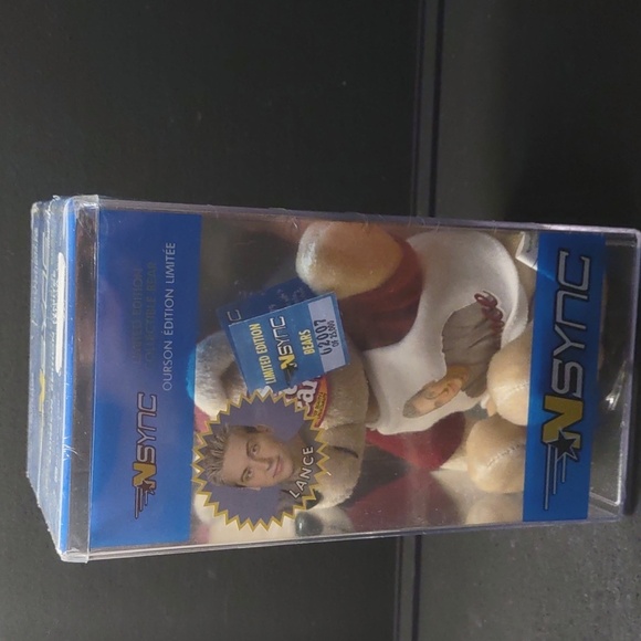 NEW SEALED LIMITED EDITION NSYNC LANCE BASS NO STINGS ATTACHED BEAR NUMBER 2007 - Picture 1 of 11